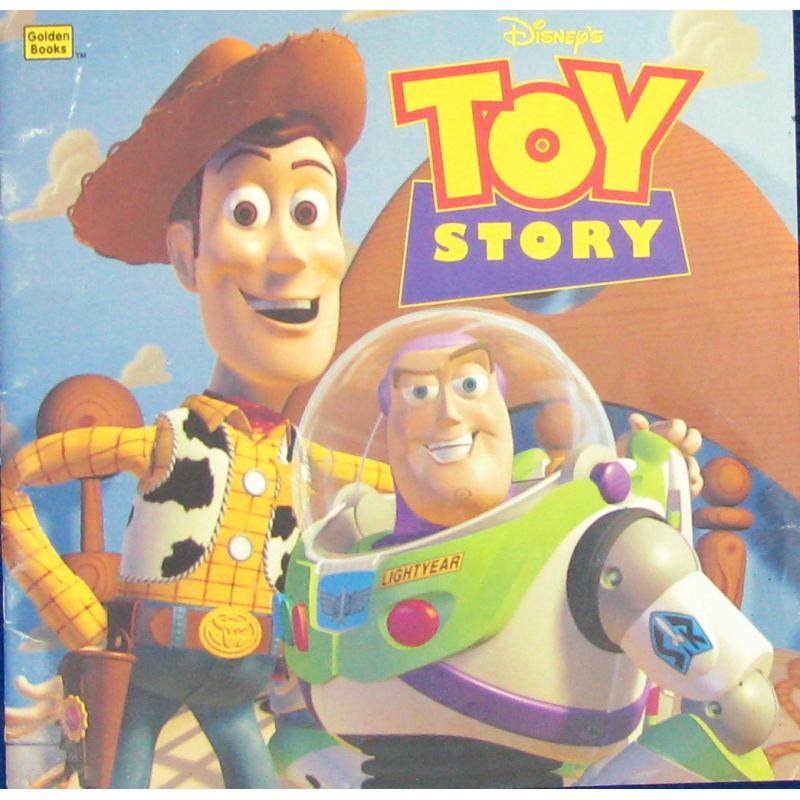 toy story by betty g. birney平装golden book玩具总动员