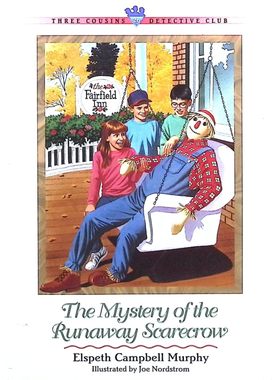 英语原版书三个表兄弟侦探俱乐部系列稻草人逃跑之谜绘本适合710岁儿童阅读的侦探悬疑小说培养推理观察能力融入基督教价值观作