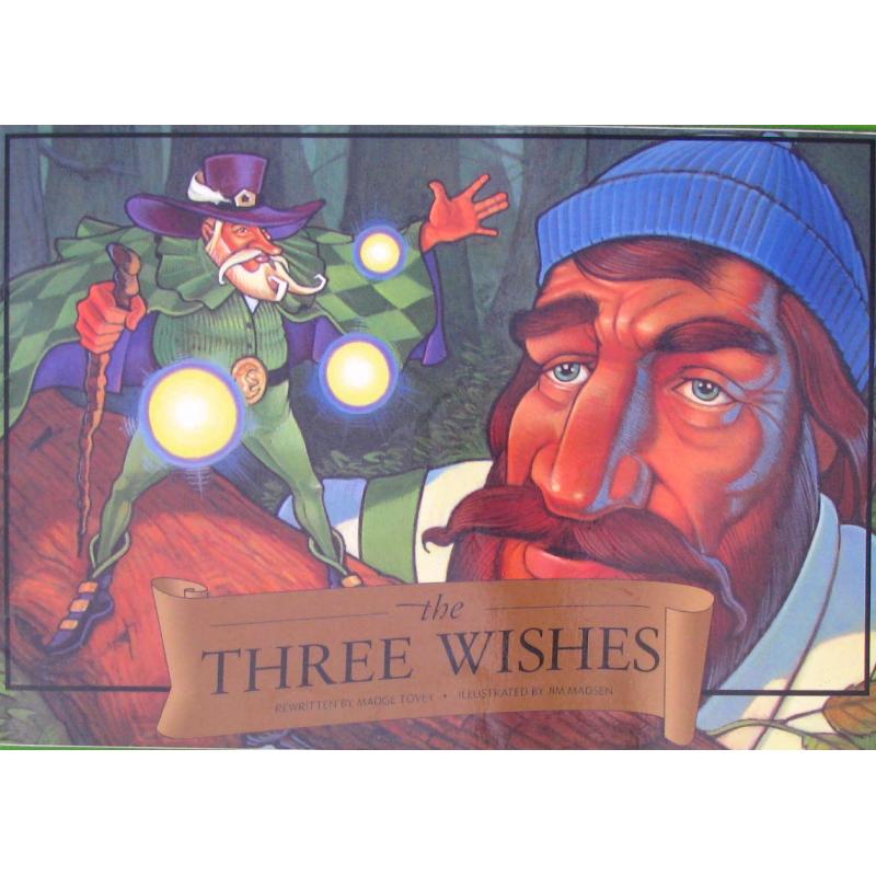 The Three Wishes Waterford Early Reading Program Traditional Tale 10 by Madge Tovey平装Electronic Education这三个愿望(沃