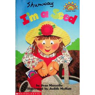 英语原版书HelloReader科学系列我是一颗种子绘本美国儿童文学作家简马佐罗作品朱迪斯莫法特插图适合36岁儿童亲子共读通过种子