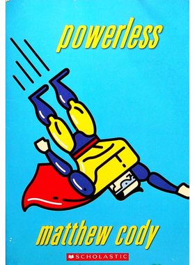 英语原版书Powerless少年奇幻冒险小说彩色章节书男童适读讲述拥有超能力的青少年在成长过程中面临挑战和失去能力的故事故事充