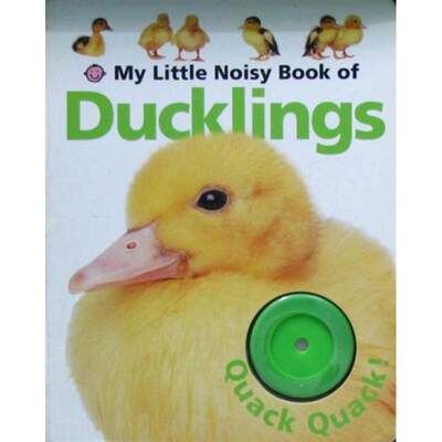 My Little Noisy Book of Ducklings by Roger Priddy木板书Priddy Books小鸭子