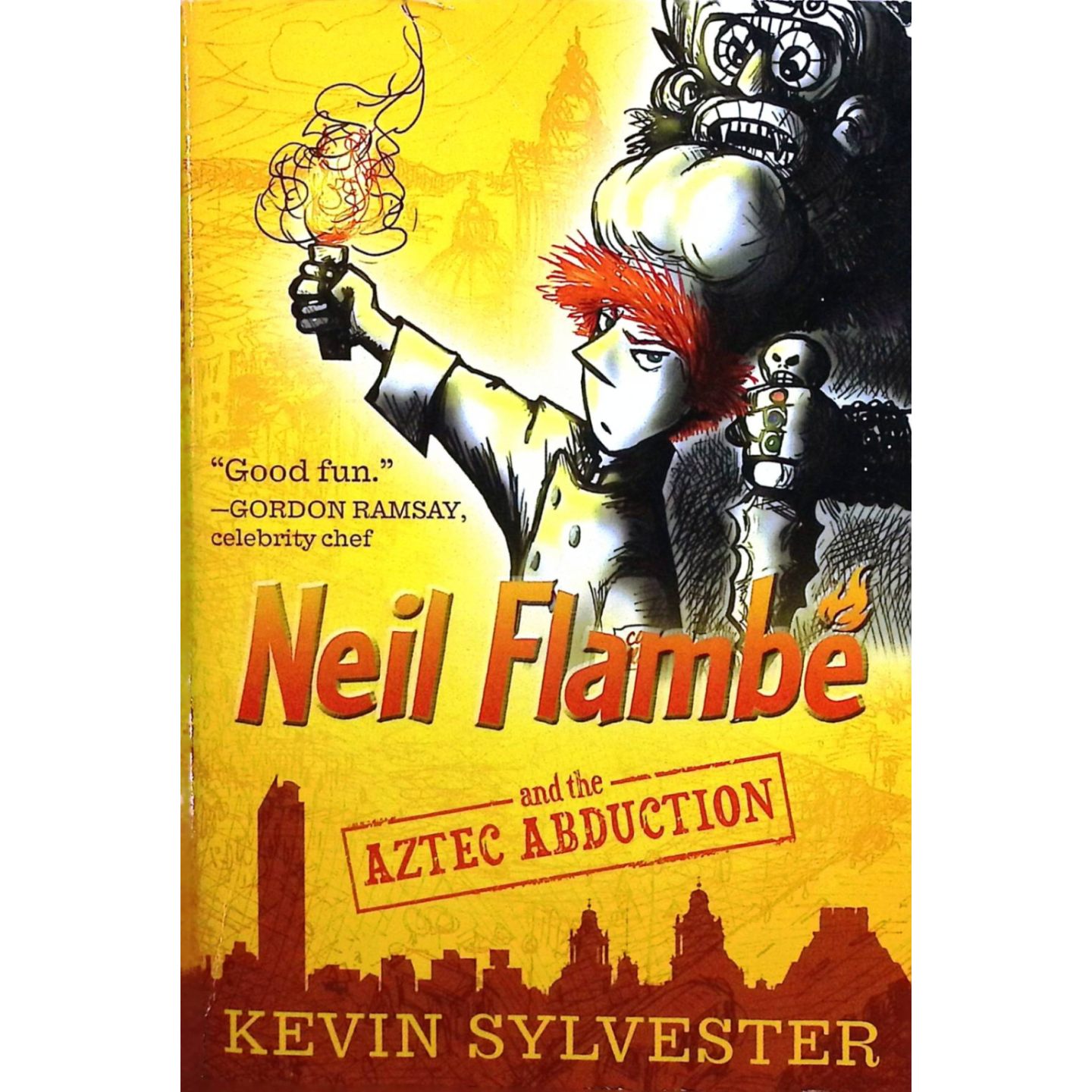 英文原版图书侦探美食冒险故事