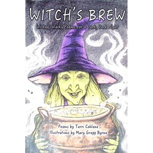 英语原版绘本WickedWackyPoemsforaDarkDarkNight黑暗之夜邪恶古怪诗歌集特里科林著玛丽格雷格伯恩绘苹果酒出版社出版适合710岁