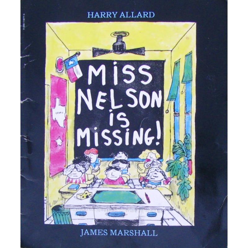 Miss Nelson is Missing by Harry Allard平装Scholastic尼尔森小姐失踪 书籍/杂志/报纸 儿童读物原版书 原图主图