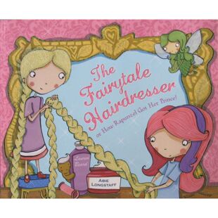 英语原版书童话理发师系列绘本亲子共读幽默童话故事Fairytale艾比朗斯塔夫著劳伦比尔德绘红狐出版社出版适合36岁儿童阅读的趣