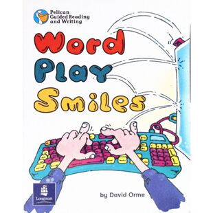 鹈鹕指导阅读和写作系列原版 书WordPlay英语绘本小学生适读大卫奥姆著伊万戈夫沃利绘包含押韵诗笑话绕口令帮助710岁孩子提升