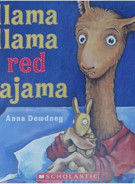 英语原版书羊驼羊驼红睡衣系列亲子共读绘本Llama安娜杜德尼温馨创作适合02岁宝宝睡前故事帮助孩子学习情绪管理和安全感建立学