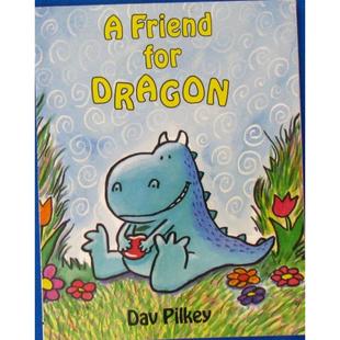 Friend Pilkey平裝 Dav Dragon Scholastic龍 朋友 for