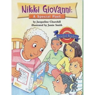 体裁聚焦系列原版书ASpecialPoet英语绘本适读710岁杰奎琳丘吉尔作品杰米史密斯插画霍顿米夫林出版鼓舞人心的诗人传记绘本讲