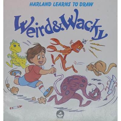 Harland Draws Wacky and Wierd by H. Williams平装Durkin Hayes Publishing哈兰德画怪诞(绘画系列)