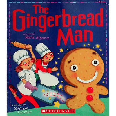 英文原版图书经典童话姜饼人