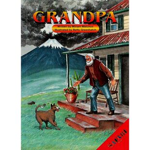 英语原版 书阅读之旅系列Grandpa绘本讲述祖孙亲情与自然灾害冒险故事适合小学生阅读培养家庭关系和安全意识展现勇气与责任