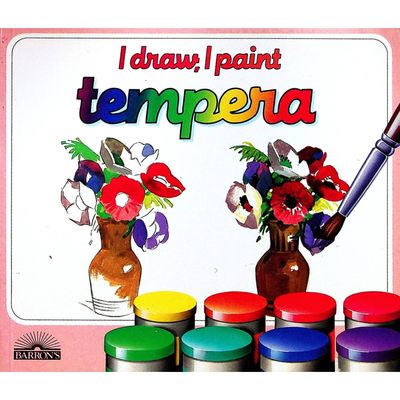 英文原版图书蛋彩画启蒙绘本