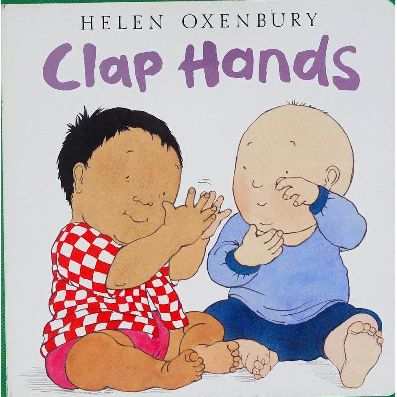 clap hands by helen oxenbury木板书little simon拍手