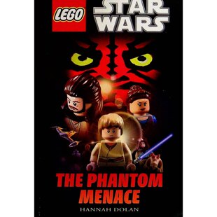 乐高星球大战原版书英语绘本幽灵的威胁LEGO科幻儿童读物适合710岁孩子阅读以乐高积木形式重现星球大战前传一故事激发想象力和