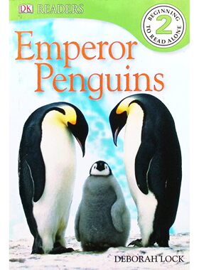 DK读者系列帝企鹅原版书英语绘本科普读物DKREADERS适合710岁儿童独立阅读了解南极洲帝企鹅生活习性提升阅读能力自然科学动物知