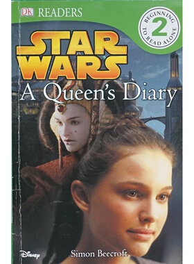 DK读者原版书女王日记英语绘本适合710岁儿童阅读的星球大战科幻冒险故事通过帕德梅阿米达拉女王的视角了解纳布星球和她的内心