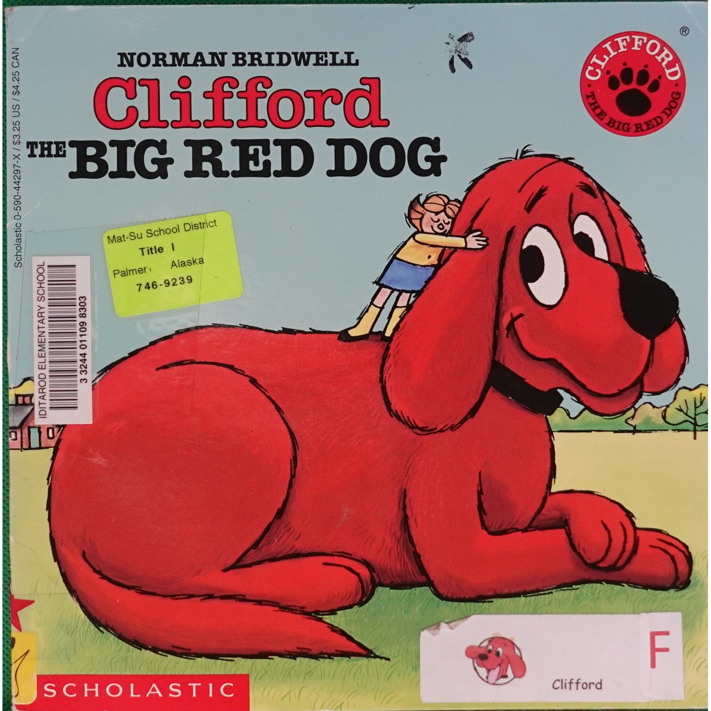 英文原版图书大红狗克里弗绘本