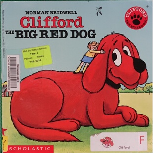 英语原版引进大红狗Clifford系列绘本诺曼布里德韦尔经典作品亲子共读适36岁儿童培养爱与责任意识畅销全球126亿册