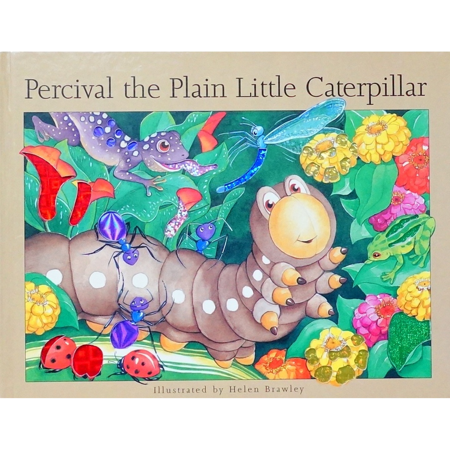 英文原版图书毛毛虫蜕变成长绘