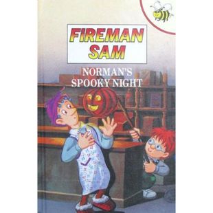 英语原版 万圣节故事帮助孩子了解万圣节传统和习俗简 书巴兹图书系列Norman惊魂夜绘本万圣节主题适合36岁儿童亲子共读充满乐趣