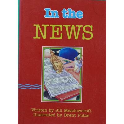 In the NEWS by Jill Meadowcroft平装Wright Group在新闻中
