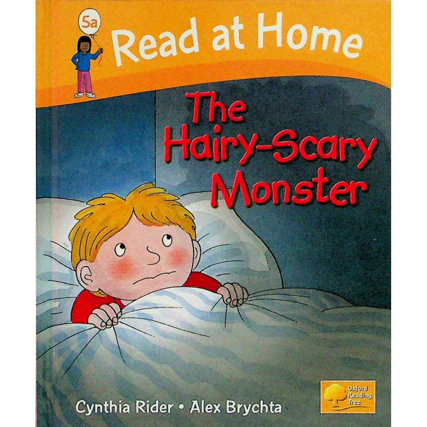 牛津家庭阅读系列原版书TheHairyScaryMonster英语绘本适合36岁儿童亲子共读辛西娅赖德著亚历克斯布莱切塔绘温馨睡前故事帮助孩
