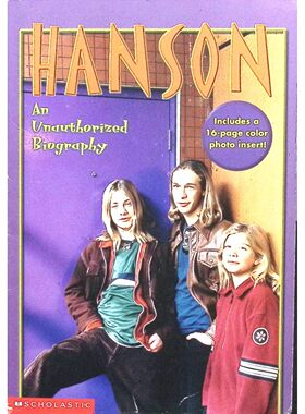 汉森原版书英语音乐传记青少年Hanson乐队成长故事记录IsaacTaylorZac三兄弟音乐历程包含16页彩色照片插页适合1114岁男孩阅读