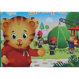 英语原版书丹尼尔老虎的邻居系列TheHelpers彩色绘本亚历山德拉卡塞尔著杰森弗鲁赫特绘适合36岁儿童情绪管理社区互助安全教育亲