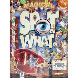 英语原版书找找看系列MagicalSpotWhat魔幻找找看亲子共读绘本视觉发现游戏书提高观察力专注力适合36岁儿童益智游戏书