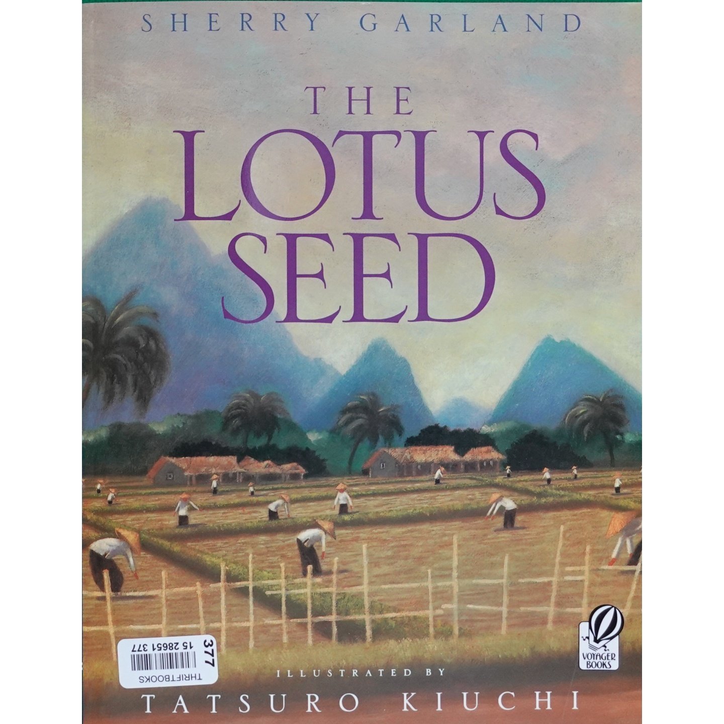 英语原版书莲花籽绘本美国图书馆协会儿童图书奖获奖作品雪莉加兰著木内达朗绘适合710岁亲子共读讲述越南移民家庭文化传承故事