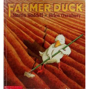 凯特格林纳威奖获奖作品FarmerDuck英语原版绘本由著名作家马丁韦德尔和海伦奥森伯里创作讲述勤劳鸭子与懒惰农夫的故事培养孩子
