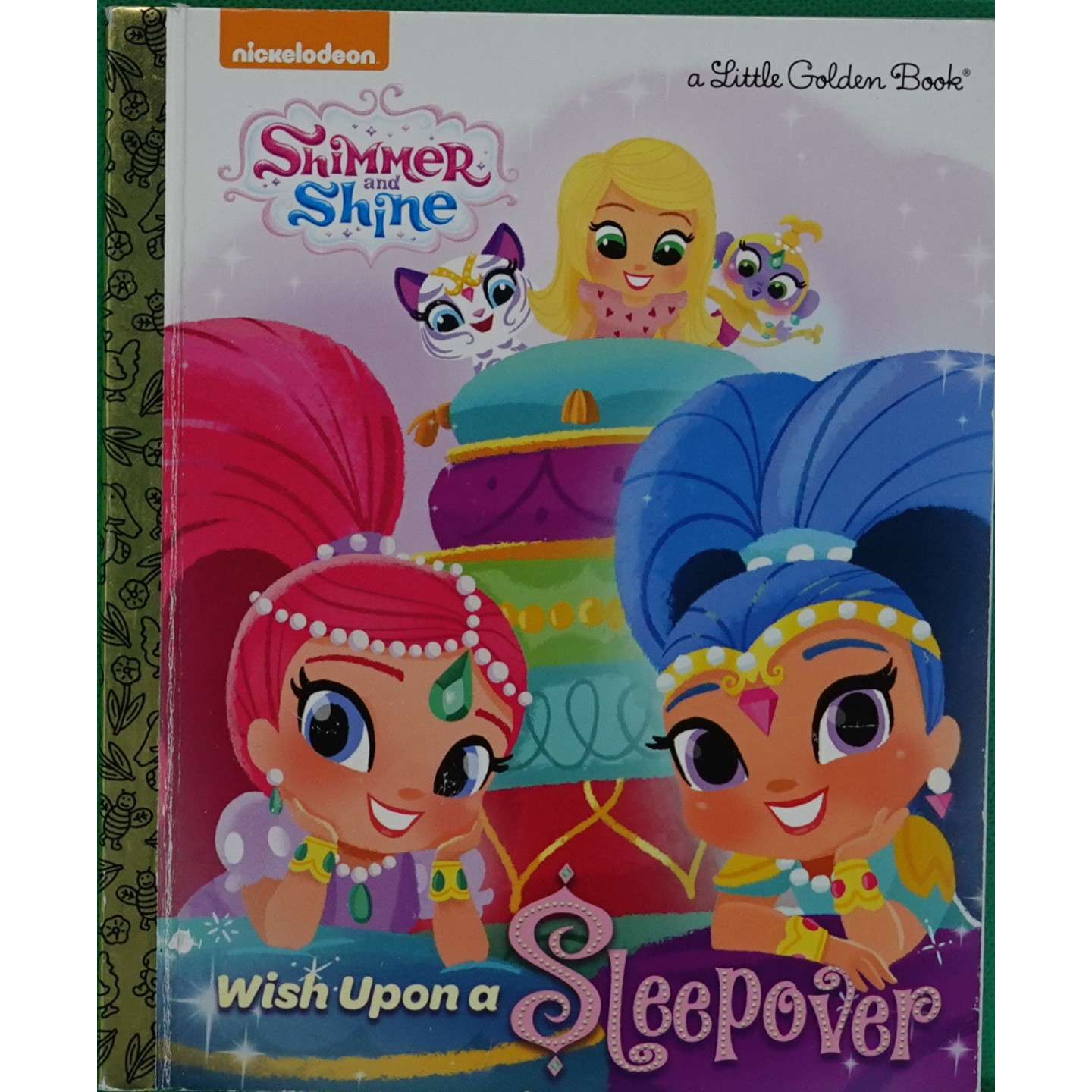 小金书系列原版引进英语绘本WishUponASleepover许愿睡衣派对适合36岁儿童亲子共读培养友谊分享价值观的温馨睡前故事书