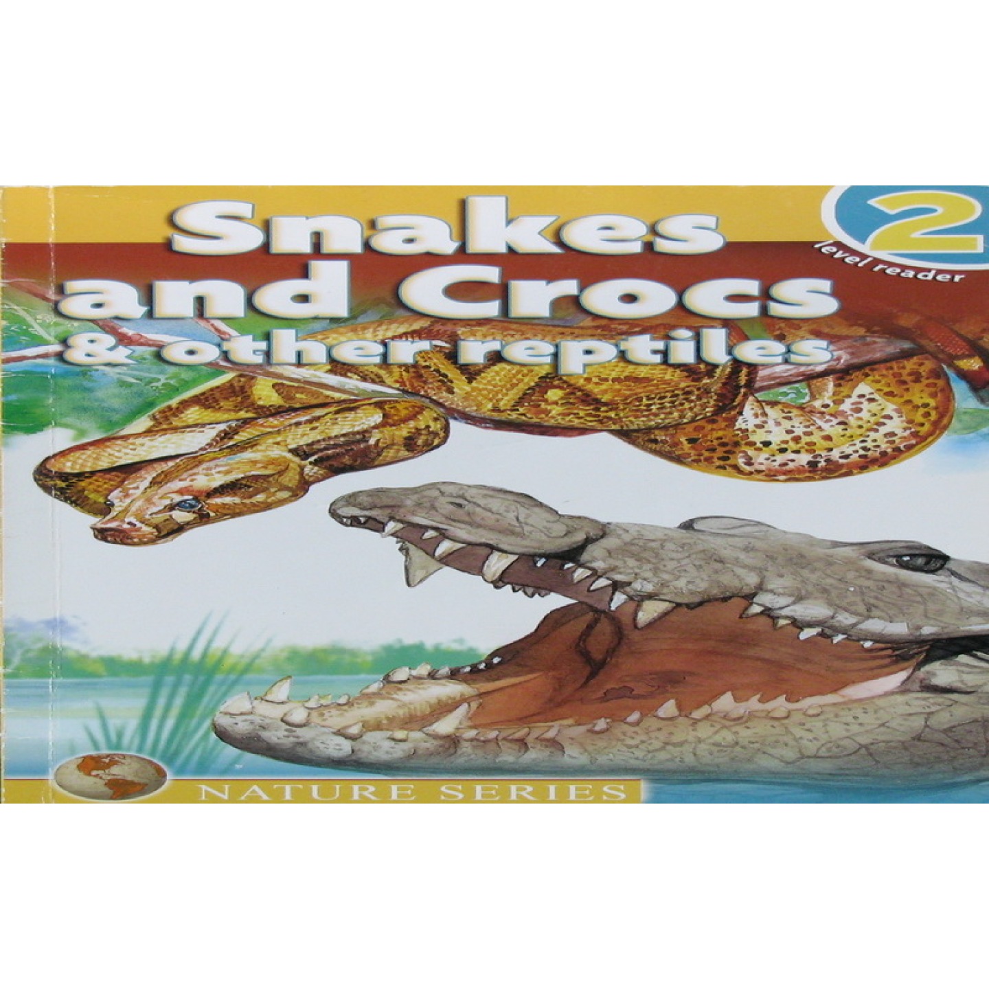 英文原版图书爬行动物科普绘本