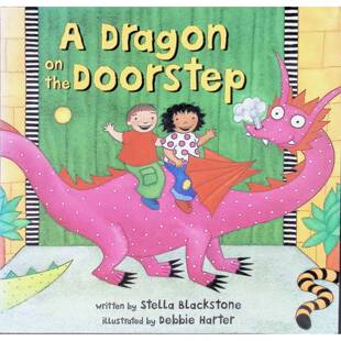 英语原版书家门口的龙Dragon绘本斯黛拉布莱克斯通著黛比哈特绘亲子共读36岁适读趣味想象力冒险故事说明标题严格控制在字符限制