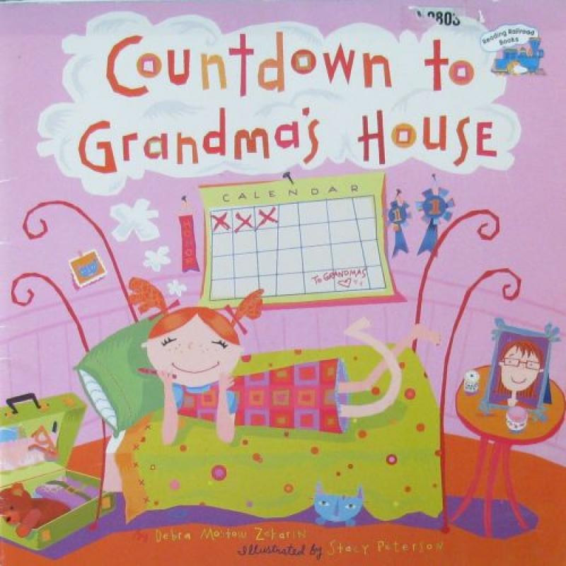 Countdown to Grandma's House  by Debra Mostow Zakarin平装Grosset  Dunlap奶奶家倒计时 书籍/杂志/报纸 儿童读物原版书 原图主图