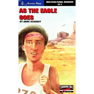 英语原版书高瞻远瞩的悬疑系列AsTheEagleGoes青少年绘本美国原住民文化成长故事安妮施拉夫著卡罗尔纽厄尔插图自流井出版社出版