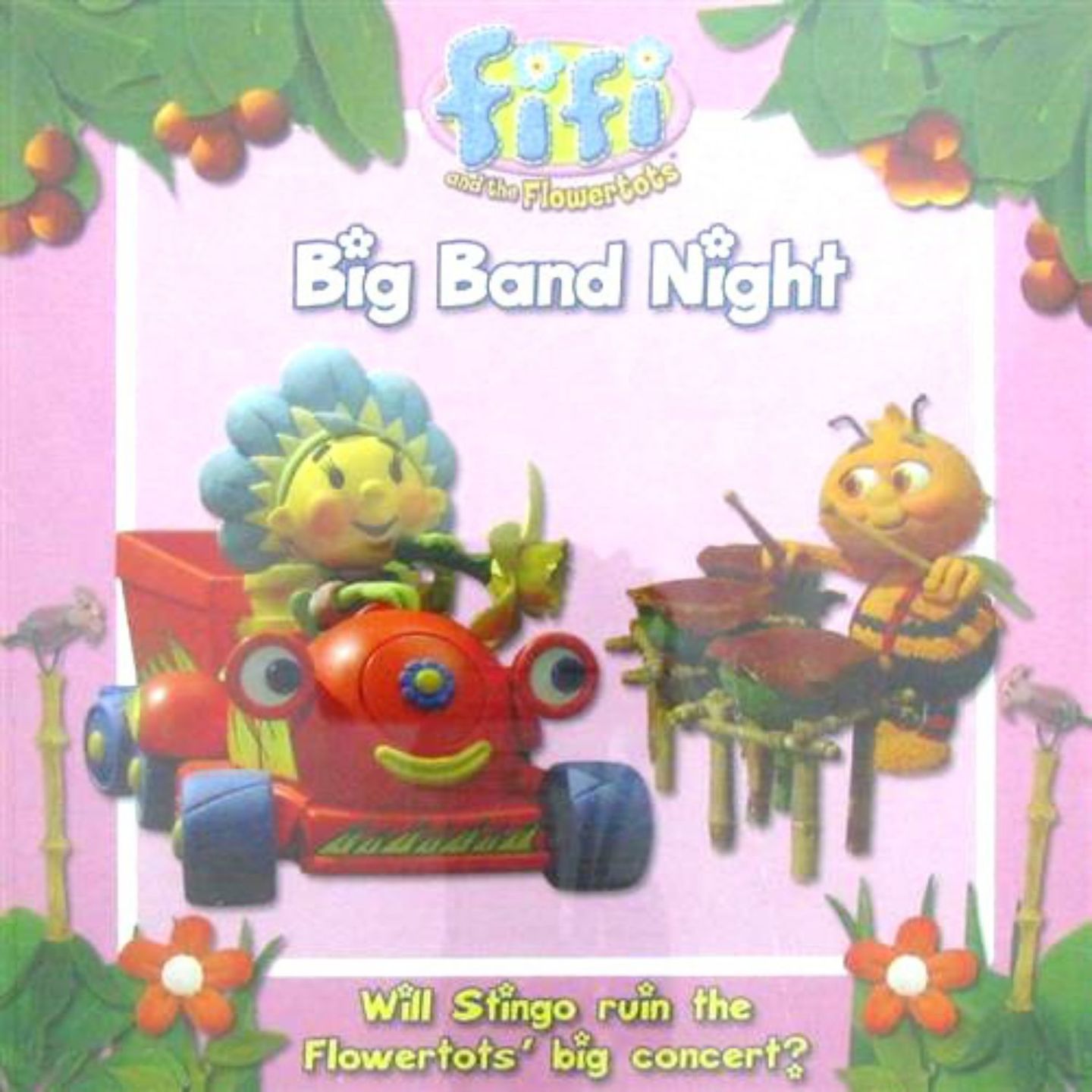菲菲和花仙子系列原版英语绘本BigBandNight讲述菲菲和花仙子们筹备音乐会的故事适合36岁儿童亲子共读培养孩子友情合作意识学习
