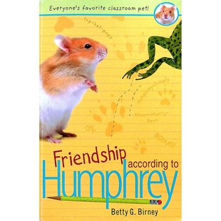 英语原版书休弗莱系列友谊看休弗莱儿童文学亲子共读Humphrey讲述仓鼠与青蛙的温馨校园故事适合710岁孩子学习友谊建立与维护