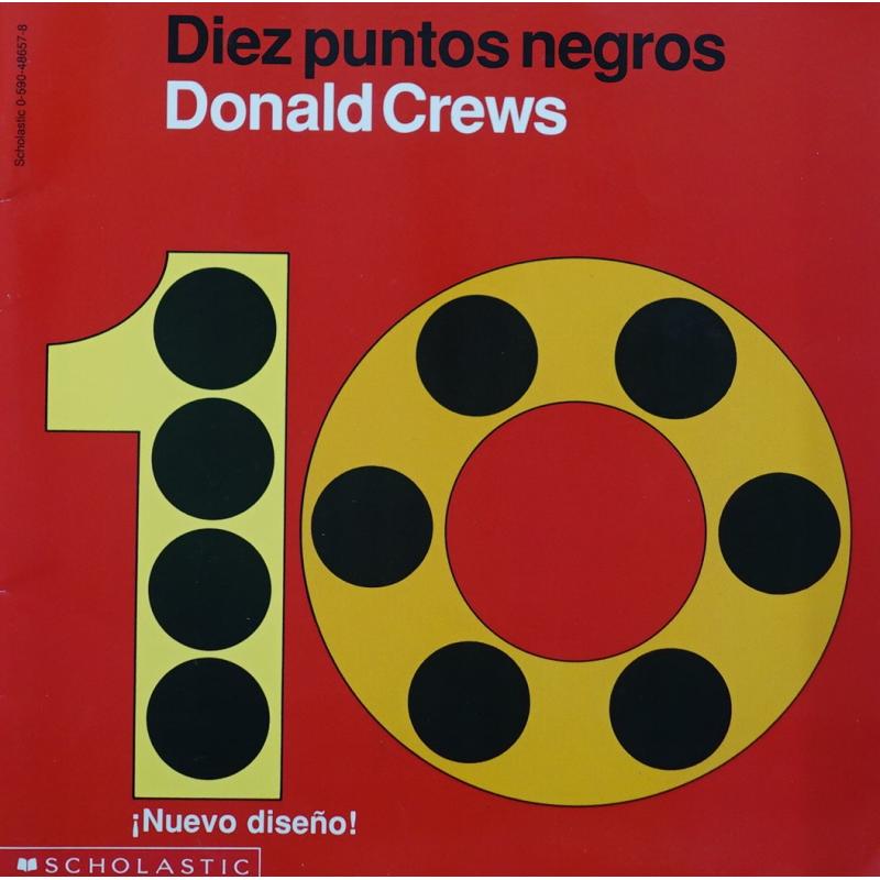 Diez puntos negros by Donald Crews平装scholastic十个黑点