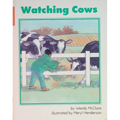 Watching Cows  by Wendy McClure Meryl Henderson平装SRA McGraw-Hill观看奶牛