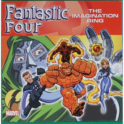 英文原版图书神奇四侠冒险绘本