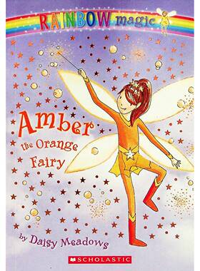 英国儿童文学作家戴西梅多斯创作的彩虹魔法系列原版英语绘本橙色仙女琥珀RainbowMagic讲述七位彩虹仙女守护仙境的故事适合710