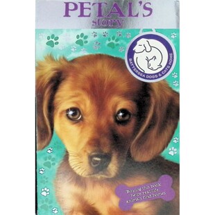 巴特西猫狗之家原版英语绘本花瓣的故事PetalsStory温馨感人的宠物领养故事讲述小狗花瓣如何给家庭带来欢乐并帮助迷路的家