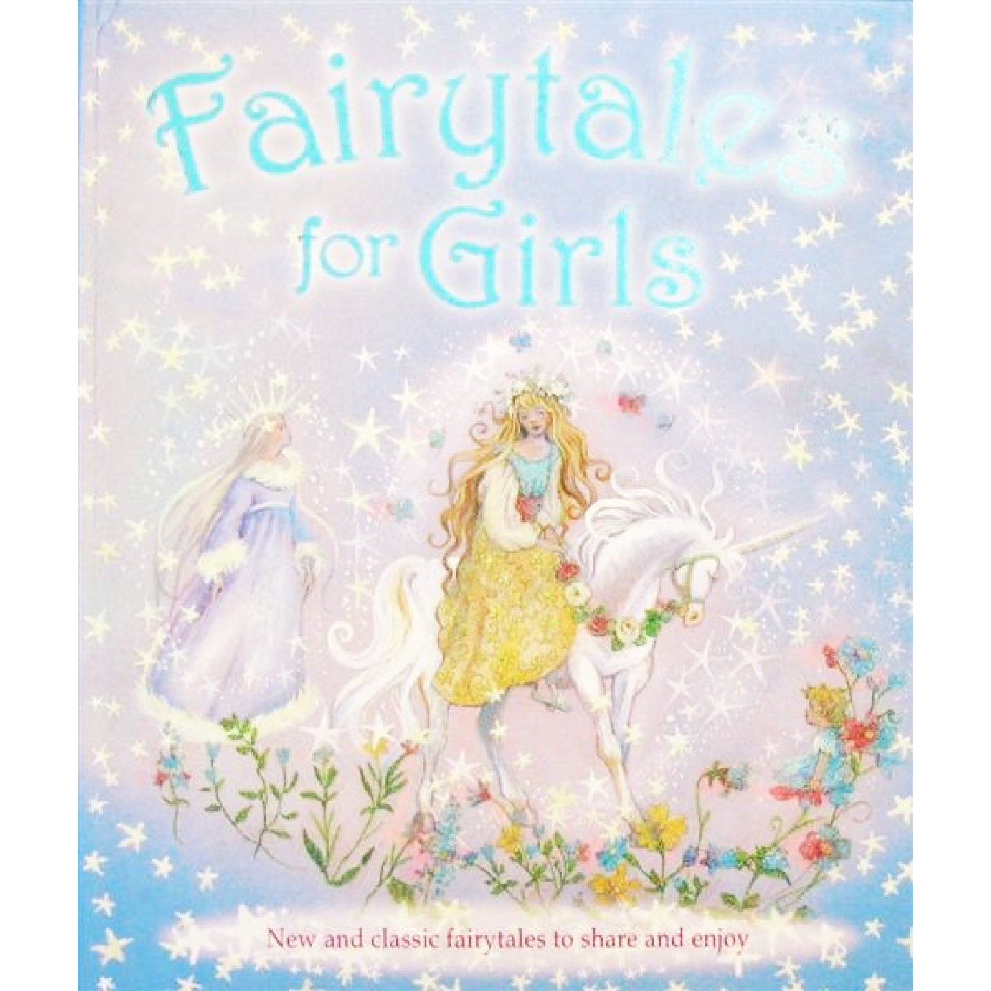 女孩们的童话故事原版书英语绘本亲子共读Fairytales收录15个经典童话故事包括睡美人灰姑娘小红帽等适合36岁女孩阅读培养想象力