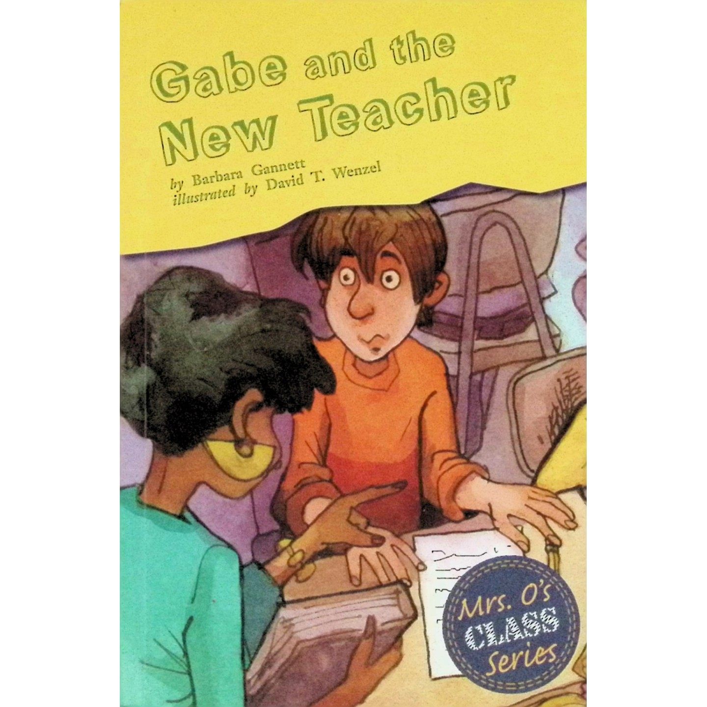 英文原版图书盖比和新老师