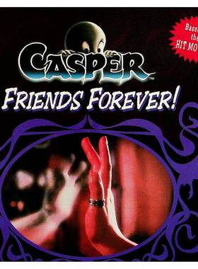 英语原版引进金光闪闪系列FriendsForever永远的朋友彩色章节书绘本根据热门电影鬼马小精灵改编讲述捉鬼专家哈维博士和女儿凯特