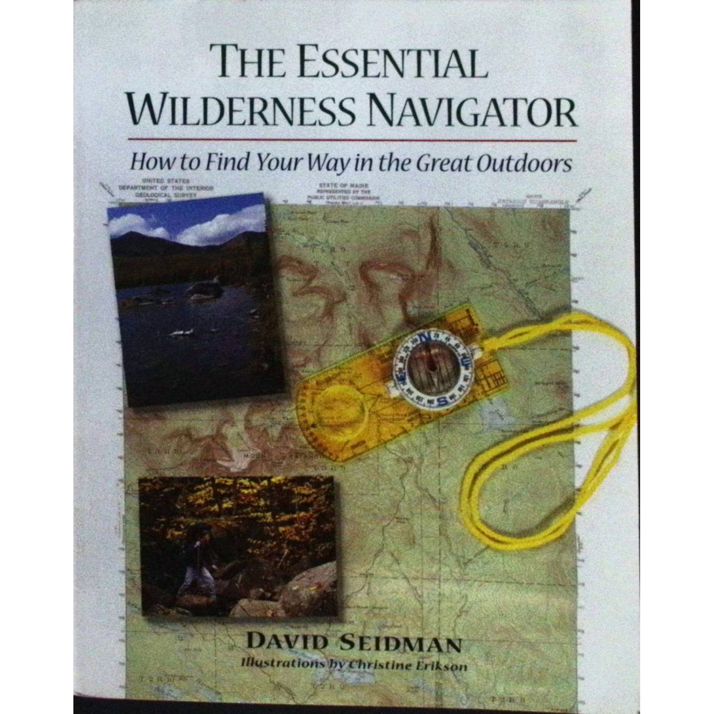 荒野生存导航指南原版书英语户外探险必备WildernessNavigator作者大卫塞德曼专为户外运动爱好者打造的实用指南详细讲解地图阅
