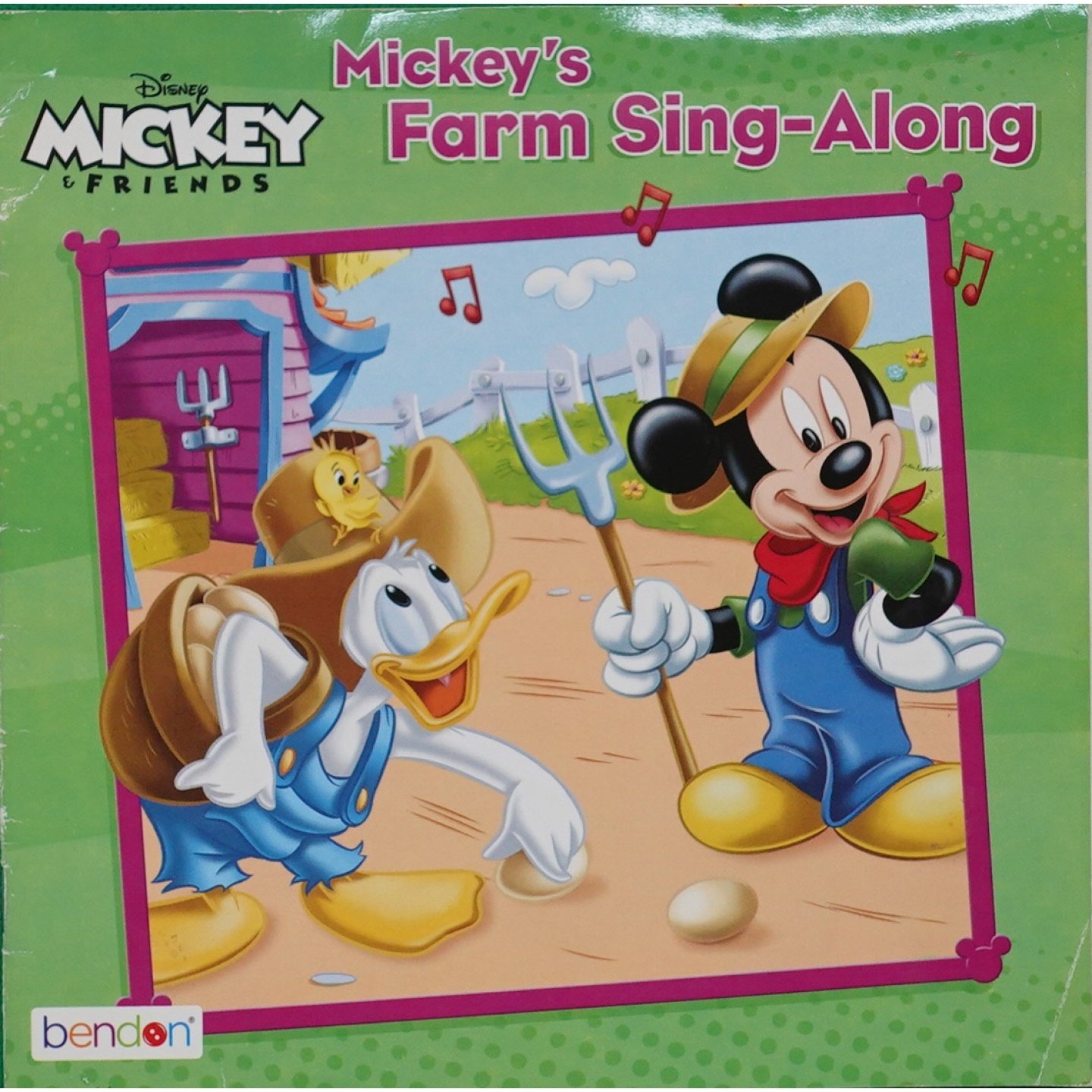 英文原版图书米奇农场歌唱绘本